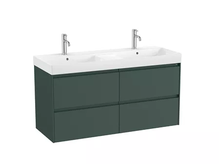 Unik (Double Drawer Bathroom Furniture and Double Bowl Sink)
